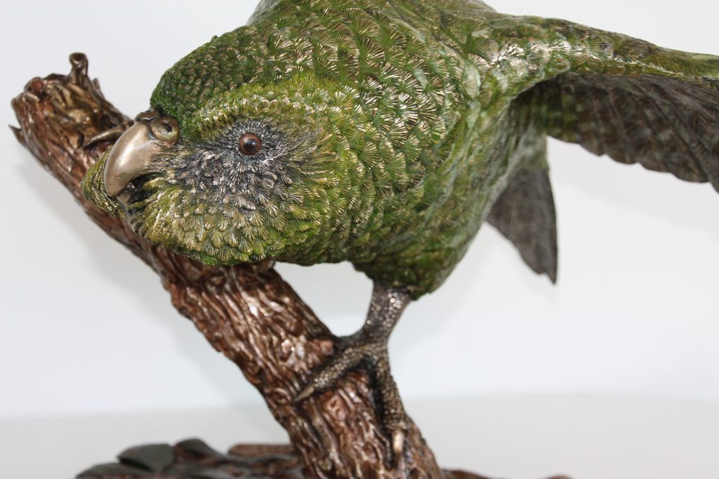 Bronze New Zealand Kakapo
