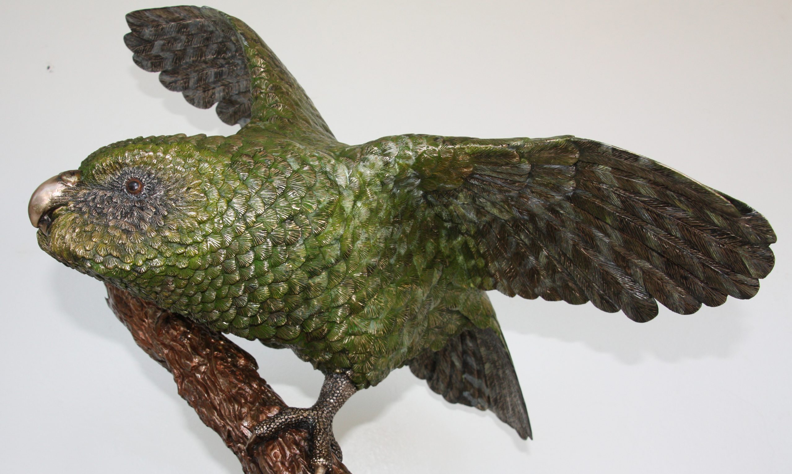 Bronze New Zealand Kakapo
