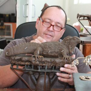 Sculpted-Metals-Art-Gallery Owner Nathan Whitehead