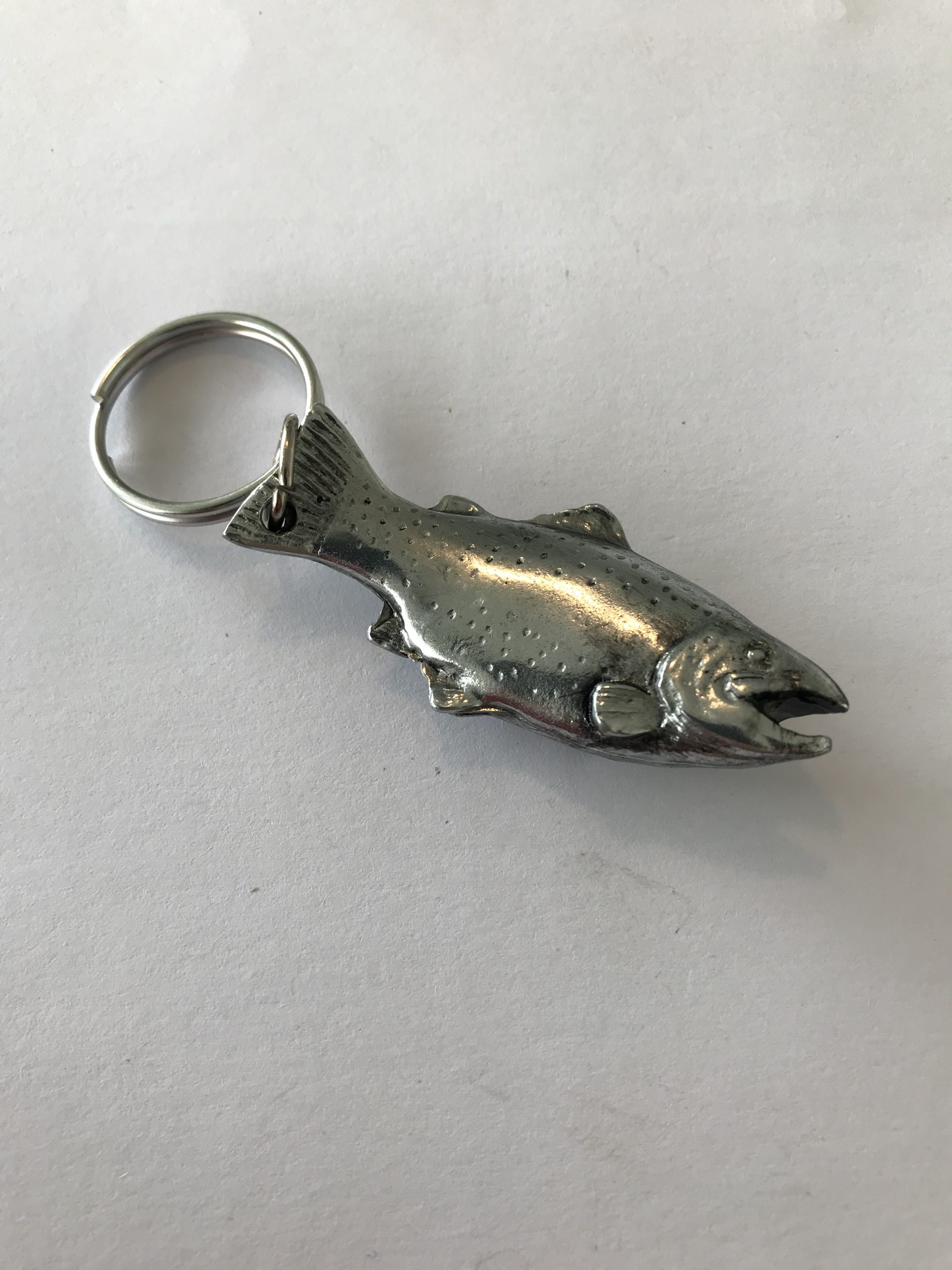 Trout Keyring.