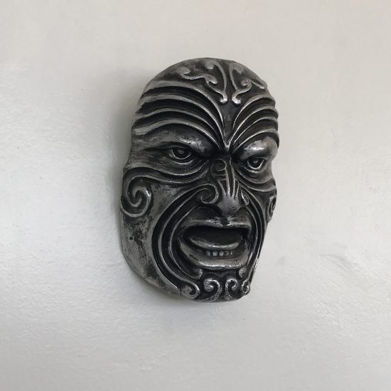 Aluminium Maori Mask