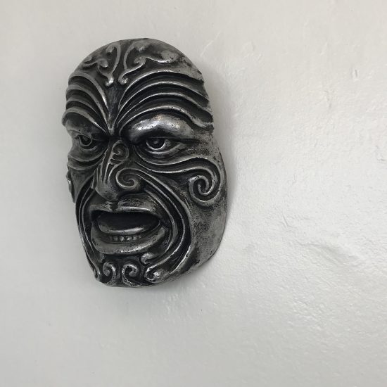 Aluminium Maori Mask