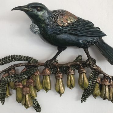 New Zealand Native Bird Wall Hangings - Bronze