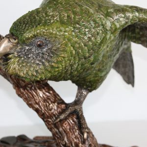 Bronze New Zealand Kakapo